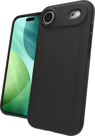 ZAGG Luxe Hoesje Geschikt voor Apple iPhone Air - Grafeen Back Cover Compatibel met MagSafe - 3M Valbescherming - Zwart
