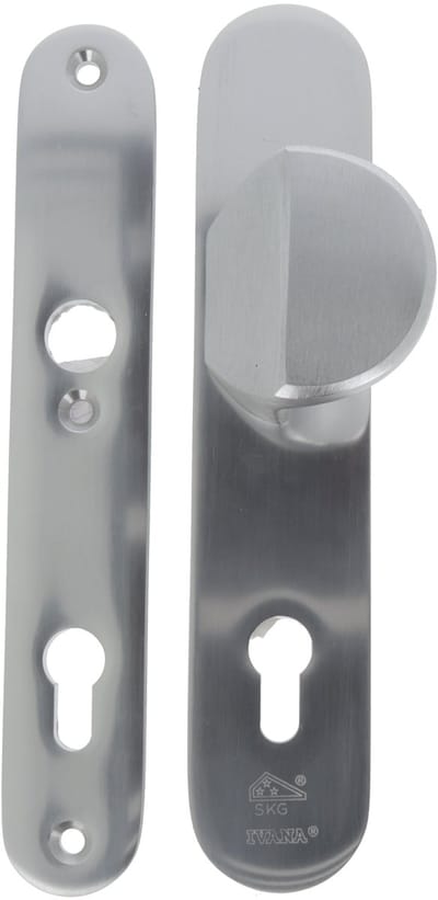 Ivana Veiligheid Voordeurbeslag - PC92 - SKG3 - 37-47mm - Zonder Kruk - Type 45/Rond Combi