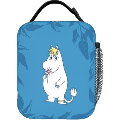MOOMINS Geïsoleerde Lunchtassen Thermische Tas Herbruikbaar, Maaltijdcontainer Lekdichte Tote Lunchbox voor Mannen Vrouwen Strand Buiten One Size