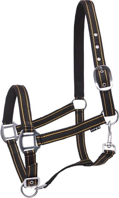 Horsegear Halster Horsegear Zari Zwart-goud
