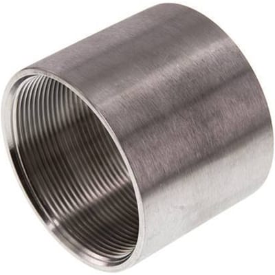 Rp 2 1/2'' RVS Ronde Sok 16 Bar - FL2S-F-SH-212R
