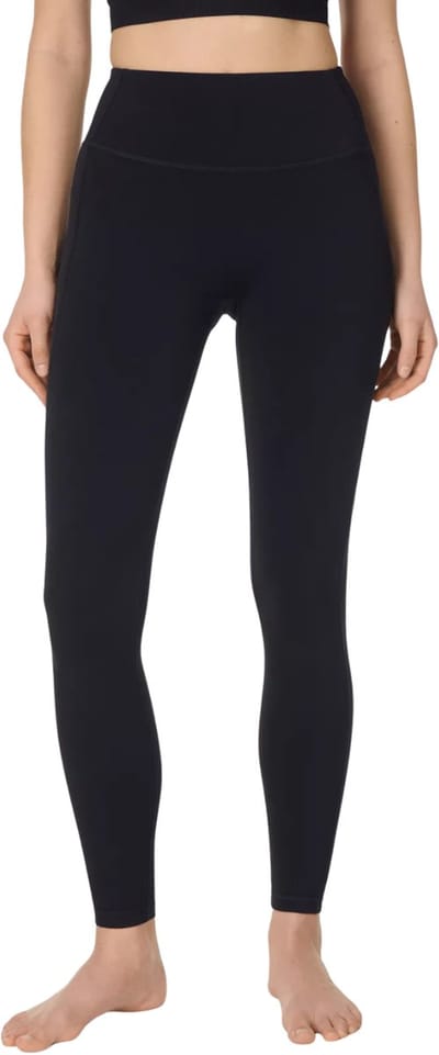 Sweaty Betty Ultimate Studio Ribbed Leggings ZWART - Maat L