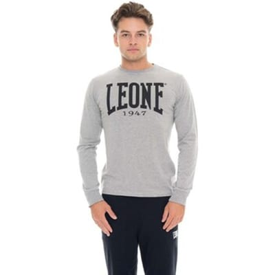 T-Shirt Lange Mouw Leone 1947 Man Long Sleeves Big Logo