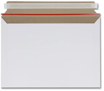 50x Envelop Karton - A4 - 323x229 mm - Liggend - Plakstrip - Scheurstrip - Verzendenvelop
