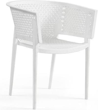 Tuinstoel Rosa armchair wit