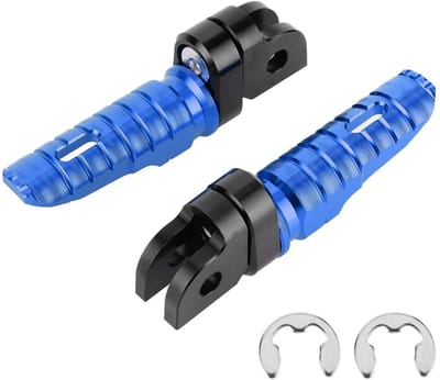 Dailygoods- Voetsteunen Gloednieuw - Voetsteunen Motorfiets - Aluminiumlegering - Vervangend Onderdeel - Montage voor MT-10/MT-09/MT-07 - Geschikt voor diverse modellen - Motorfietsvoetensteunen