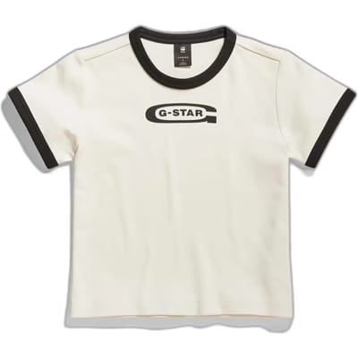 Dames-T-shirt G-Star Ringer Baby Brother Logo