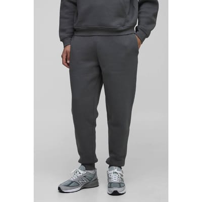 Essential Regular Fit Jogger | Charcoal | Size XS