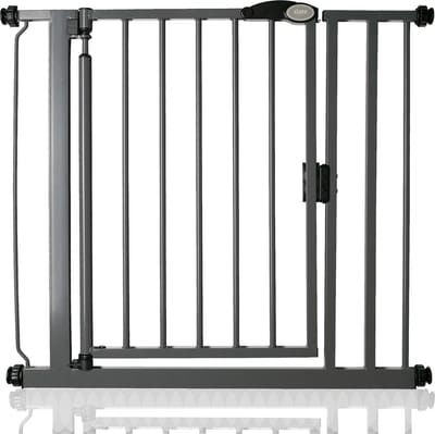 Bettacare Auto-Close Klemhek, Hondenhekje, 82.2cm - 89.2cm, Grijs