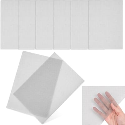 8 Stuks RVS Insecten Gaas 30x21cm - Fijn Gaas voor Huishoudens, Tuinen en Ventilatieopeningen
