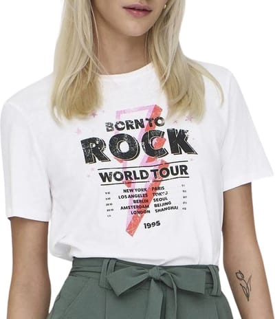 Only Lucia T-shirt Vrouwen - Maat S