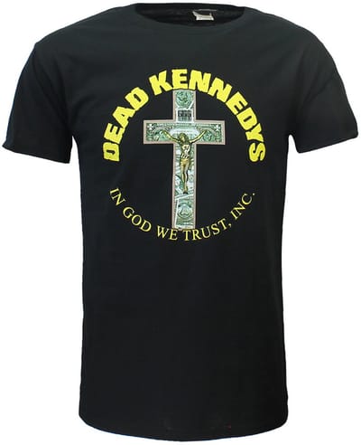 Dead Kennedys In God We Trust Album T-Shirt - Officiële Merchandise - S