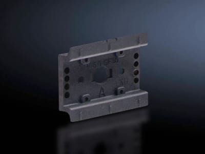 Rittal SV 9342.930 9342.930 DIN-rail OM-adapter Geperforeerd Polyamide 5 stuk(s)