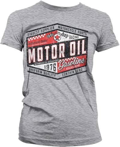 Hybris Damen Motor Oil 1976 Girly T-shirt SH-5-15756-H57-10