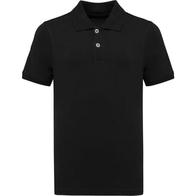 Kariban Piqué kinderpolo K292 - Black - 10/12 ans
