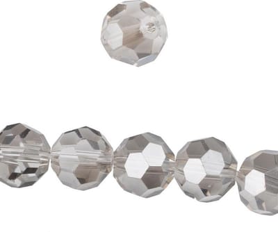 Kristallen kralen Licht black diamond 3x4 mm ( 200st )