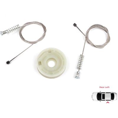 BWR512 Elektrische Raamheffer Regulator Reparatieset Achter Links Deur voor Ford Focus MK1 4/5 Deurs Hatchback Sedan Stationwagen 1138204