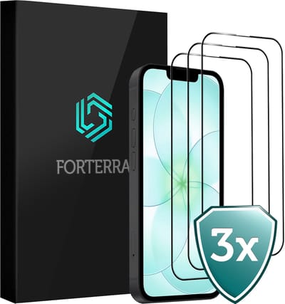 Screenprotector 3 Stuks - Geschikt voor Apple iPhone 17e - Full Cover - Beschermglas - Gehard Glas - Tempered Glass - Screen Protector
