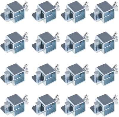 Dailygoody - Butt Lassen Klemmen - 16Pcs - Perfect voor Lassen Reparaties - Zilver - Chrome Vanadium Staal - Duurzaam en Betrouwbaar - Geschikt voor V...