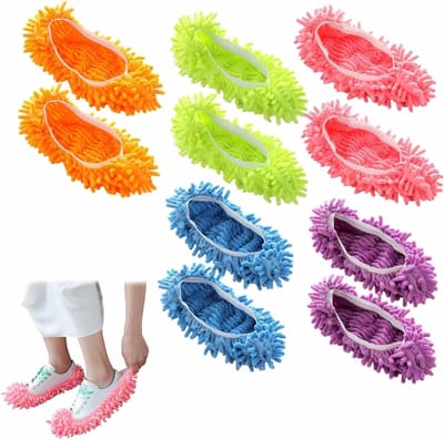 Multifunctionele Schoenen voor Binnen, 24x9cm, Comfortabel en Duurzaam, Ideaal voor Vloer- en Meubelreiniging, Gemakkelijk in Gebruik