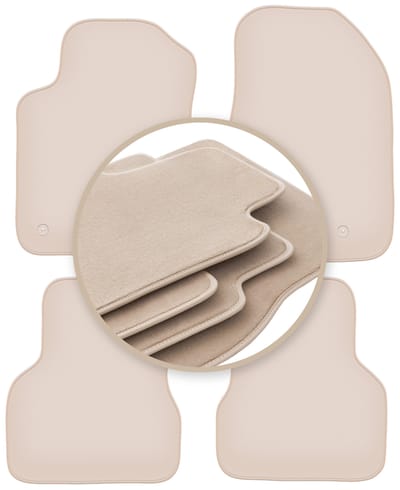 PREMIUM beige matten voor: Alfa Romeo Giulietta hatchback 2010-2020