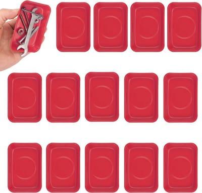 15 Stuks Magnetische Onderdelen Trays voor Schroeven en Klein Gereedschap Organisatie