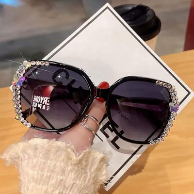 Gepolariseerde UV-bescherming Lichtgewicht Comfortabel Duurzaam Hoge Kwaliteit Retro Stijlvol Oversized Dames Zonnebril -