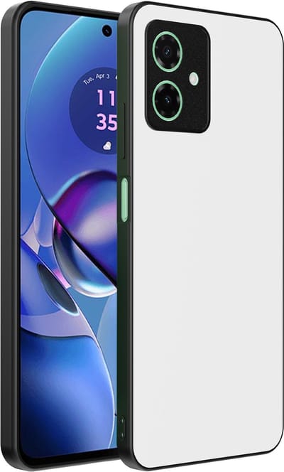 Smartphonica Geschikt voor Motorola Moto G55 Sublimatie Hoesje TPU – Geschikt Voor Sublimatiedruk Warmtepers – Doe Het Zelf Case Met Eigen Foto Of Opdruk geschikt voor Motorola Moto G55