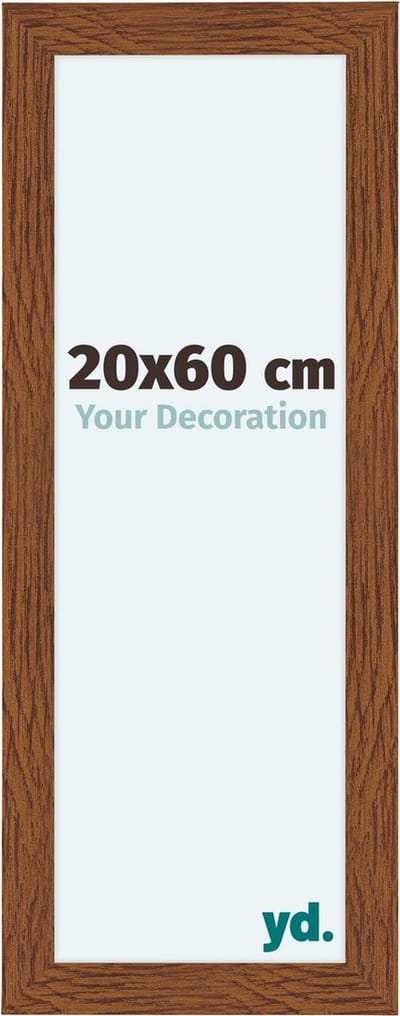 Your Decoration - Fotolijst 20x60 cm - MDF - Eiken Rustiek - Como