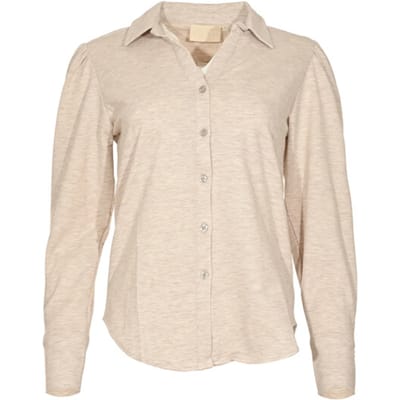 MAICAZZ Payden blouse fa25.20.008 dark sand