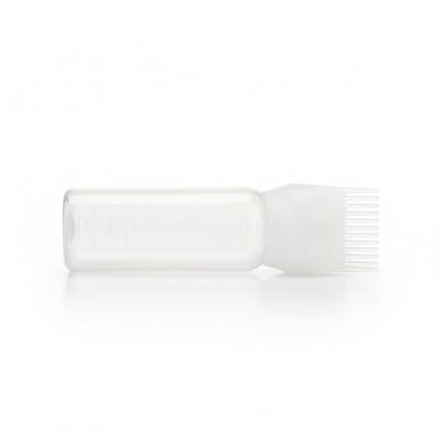 Haar olie fles - Haarverf Applicator met kam Haarfles - Transparant - Doseerfles 177ml