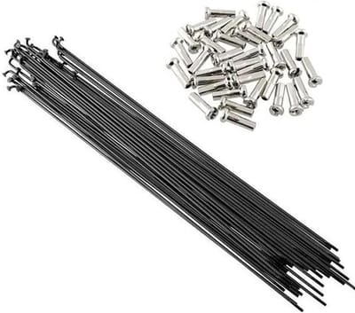 Voor Fiets Roestvrij BK Staal Spaken 36Pcs Fiets Spaak 14G J Bend Staal voor Fiets Spaken Met Tepels 82-298mm Aangepaste Maat