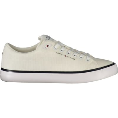 Tommy Hilfiger Bianco Polyester Heren Sneaker