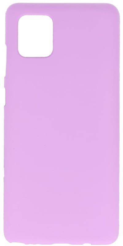 Hoesje Geschikt voor de Samsung Galaxy Note 10 Lite - Backcover Color Telefoonhoesje - Paars