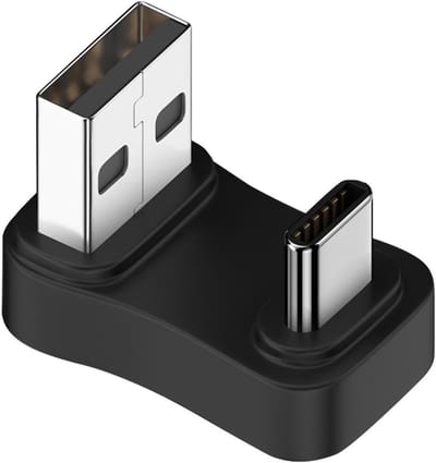 USB C Adapter - Type C Connector - Snelle Data Overdracht - Plug and Play - 10 Gbps - Zwart