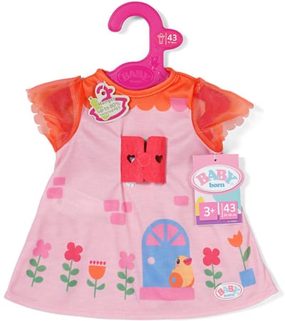 BABY born poppenjurk huis 43 cm kleurrijk poppenaccessoire.