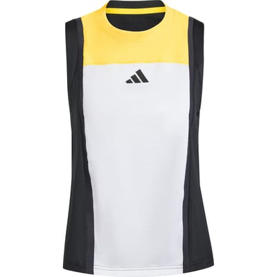 adidas Match Pro Tanktop Dames-Wit,Zwart