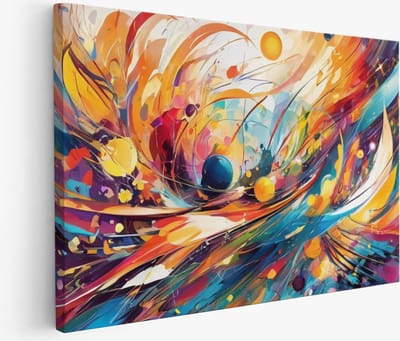 Saammp Muurcirkel Hout - Vuurtoren bij zonsondergang - strand en zee - Ø 80 - Wandcirkel - Wanddecoratie Cirkel - muurdecoratie Woonkamer - Slaapkamer decoratie - Rond Schilderij