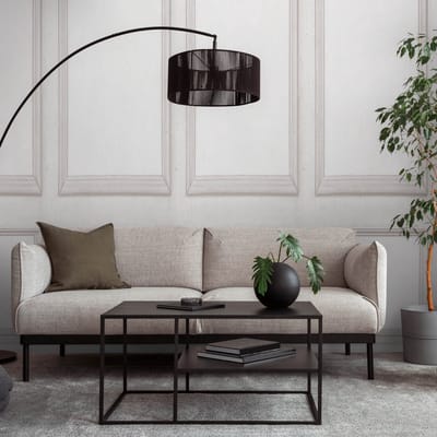 Fotobehang Profhome 398071-GU vliesbehang hardvinyl warmdruk in reliëf licht gestructureerd 3D mat grijs wit zijdegrijs 1,59 m x 2,8 m