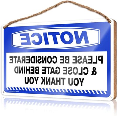 Grappig Deurbord - Houten Plaquette - Kantoor Decoratie - Unieke Tekst - 23 x 35 cm - Bruin