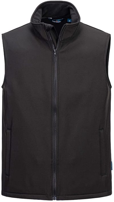 Portwest Print & Promo Softshell Gilet (2L) TK22 - Zwart - 5XL
