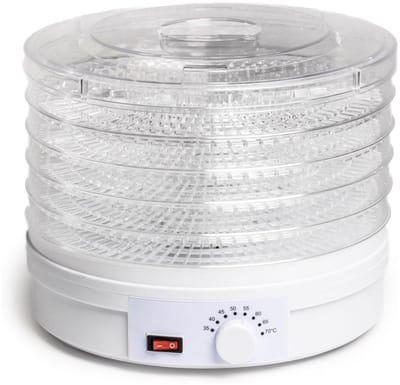 SNJY® Voedseldroger - Droogoven - Dehydrator - 250 W - Wit