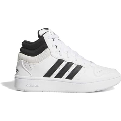Adidas Sportswear Hoops Mid Classic Schoenen - Kinderen - Wit