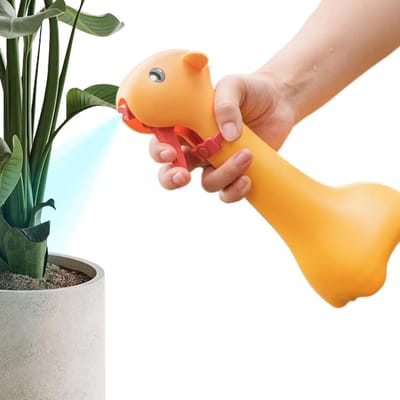 Gieter Kamerplanten - Leuke Giraffe Sproeier - Planten Verzorgen - Comfortabele Handgreep - 12x8x12 cm - Enkele Attribuut