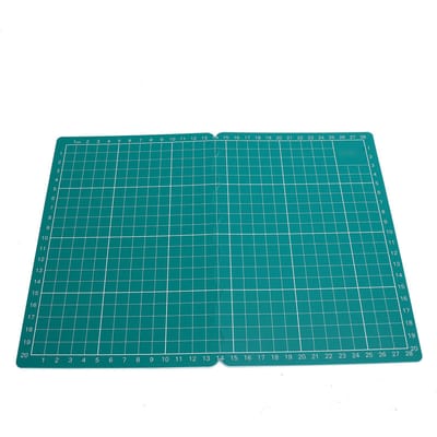A4 A5 Snijmat Zacht PVC Antislip Opvouwbaar Snij- en Naaibord voor Knutselen Modelbouw Scrapbooking Quilten blue