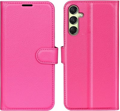 Coverup Hoesje - Geschikt voor Samsung Galaxy A16 Hoesje - Coverup Book Case - Pink