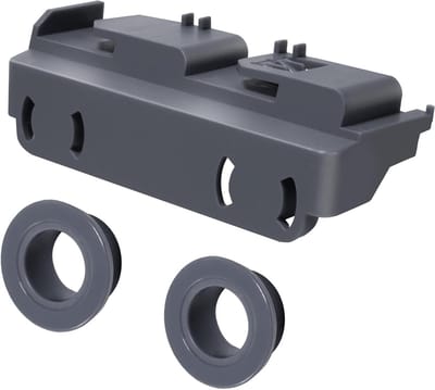 Vaatwasserrek Roller Kit - Onderdeel Vaatwasser - Vaatwasser Reparatie - Vervangt Meerdere Onderdelen - 737 x 457 x 1288 cm