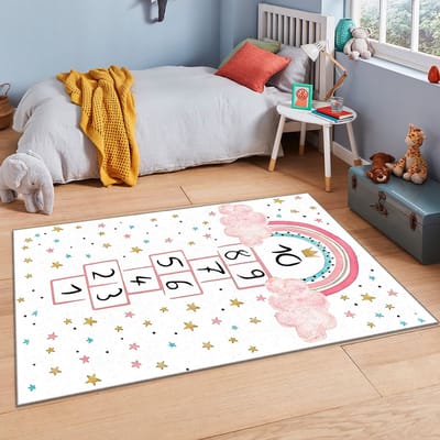 Vloerkleed Kinderkamer - Speelkleed Baby - Speelmat - Speeltapijt - Tapijt voor Kinderkamer - 120*180 cm