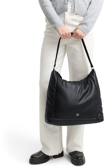 TOM TAILOR schoudertas Maye Hobo Bag Black zwart