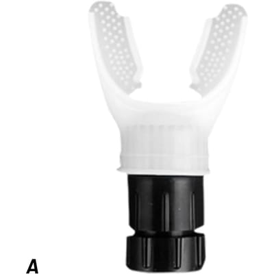 Entraîneur respiratoire respirateur pulmonaire équipement de Fitness respiratoire Silicone entraînement à haute Altitude outil d'exercice expiratoire en plein air white